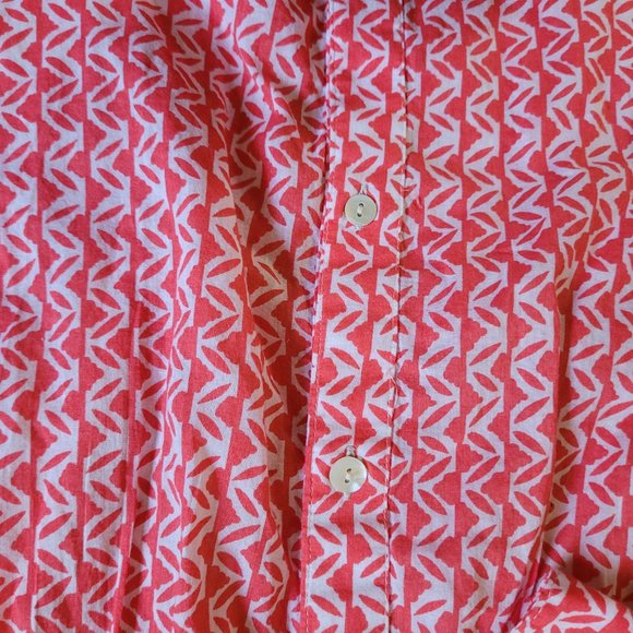 RockPaperFlower size large lightweight cotton tunic euc - Picture 3 of 4